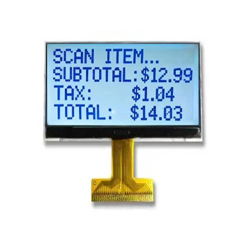 LCM applied to Cash register：Dot matrix LCD/COG LCD module/ FSTN LCD/STN LCD/Low power LCD/ SPI interface LCD/LED backlight LCD